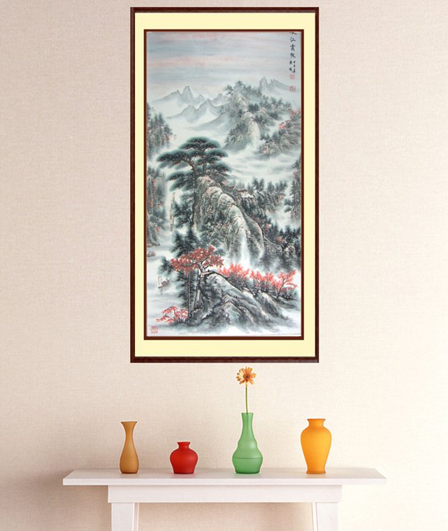 四尺精品山水画